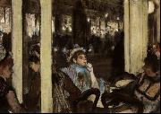 Edgar Degas Women in Front of a Cafe, Evening Spain oil painting artist